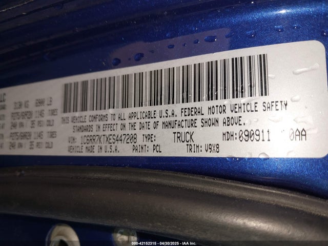 RAM 1500 Express 2014 1C6RR7KTXES447208 Image 9
