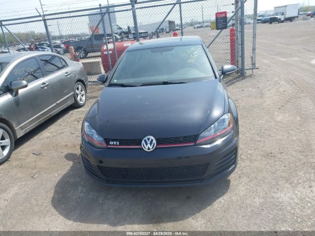 3VW5T7AU9HM009289 Volkswagen Golf Gti Autobahn 4-door/s 4-door/se 4-door/sport 4-door