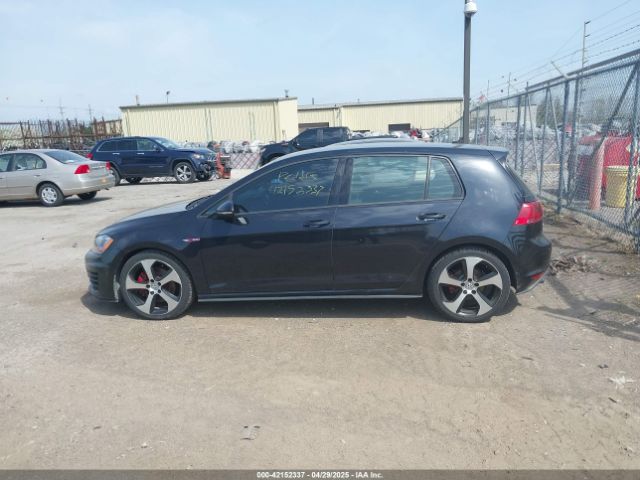 3VW5T7AU9HM009289 Volkswagen Golf Gti Autobahn 4-door/s 4-door/se 4-door/sport 4-door