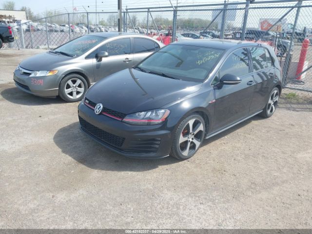 3VW5T7AU9HM009289 Volkswagen Golf Gti Autobahn 4-door/s 4-door/se 4-door/sport 4-door