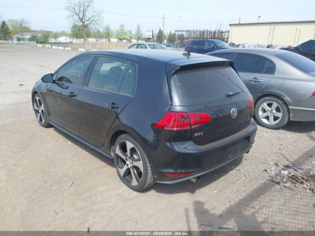 3VW5T7AU9HM009289 Volkswagen Golf Gti Autobahn 4-door/s 4-door/se 4-door/sport 4-door