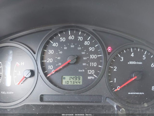 Продаж на аукціоні авто 2005 Subaru Impreza Rs, vin: JF1GG67515H806040, номер лоту: 42152426