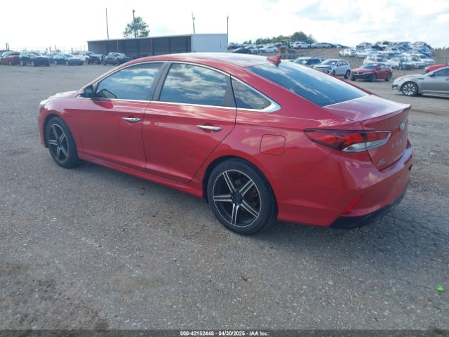 2018 HYUNDAI SONATA 5NPE34AF8JH636662 Photo 2