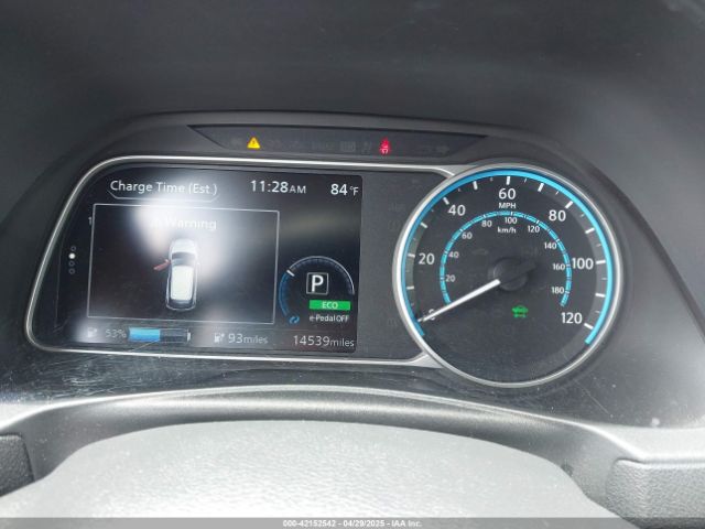 1N4AZ1BV1MC554277 Nissan Leaf S 40 Kwh