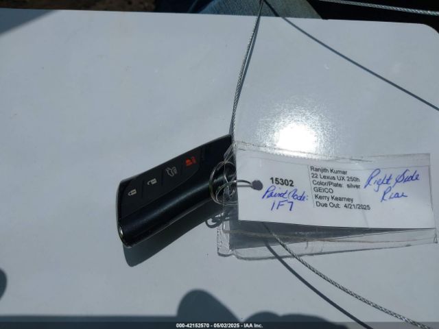 2022 LEXUS UX 250H JTHP9JBHXN2054896 Photo 10