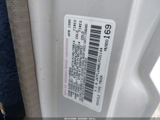 1990 MITSUBISHI MIGHTY MAX / S JA7FL24W6LP031144 Photo 8