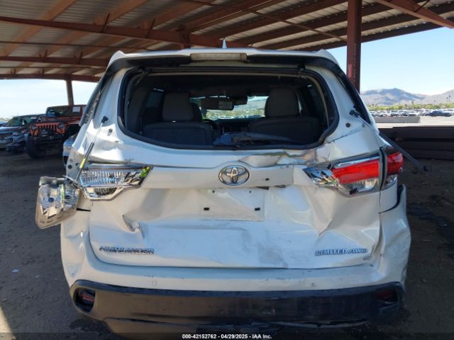 5TDDKRFH5FS140709 Toyota Highlander Limited V6