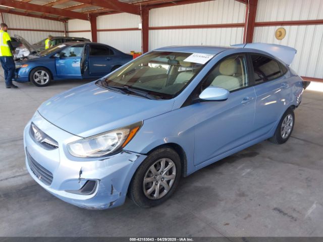 KMHCT4AE8EU704450 Hyundai ACCENT GLS