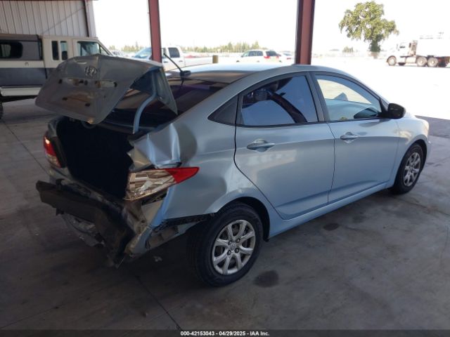KMHCT4AE8EU704450 Hyundai ACCENT GLS