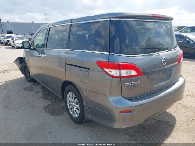 JN8AE2KP4F9132313 Nissan Quest Platinum/s/sl/sv