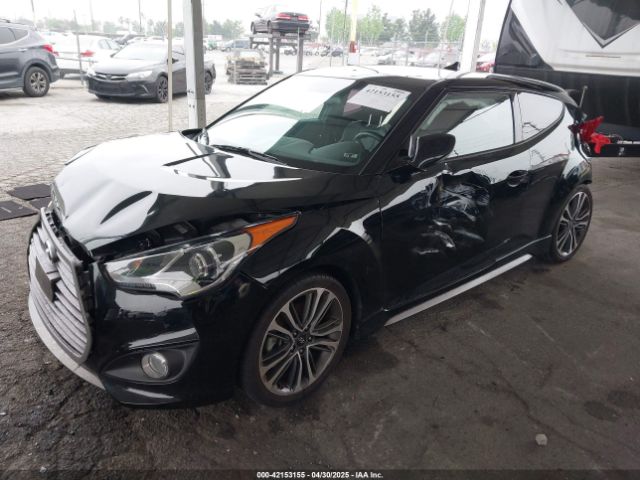 KMHTC6AE8GU292593 Hyundai Veloster Turbo