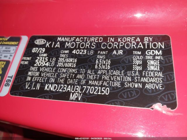 2020 KIA SOUL KNDJ23AU3L7702150 Photo 8