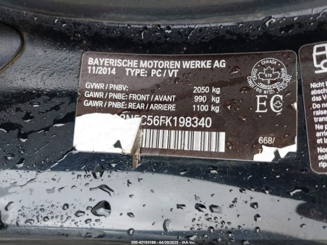WBA3N5C56FK198340 BMW 428i Xdrive