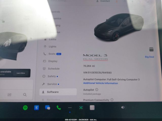 2020 TESLA MODEL 3 5YJ3E1EC5LF641593 Photo 6