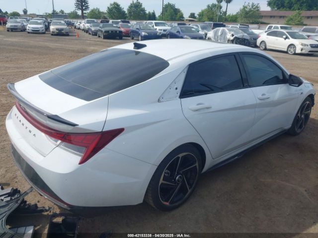 KMHLR4AF5PU377340 Hyundai Elantra N Line