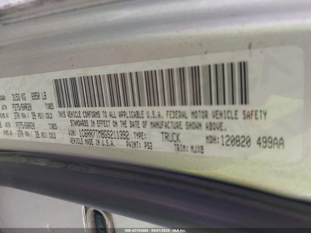 1C6RR7TM8GS211392 RAM 2016