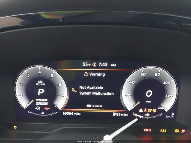 2023 Infiniti Qx60 Luxe მანქანა იყიდება აუქციონზე, vin: 5N1DL1FR0PC330892, აუქციონის ნომერი: 42153531