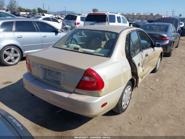 2000 MITSUBISHI MIRAGE JA3AY26C2YU047754 Photo 3