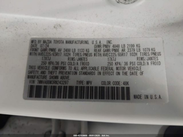 2024 MAZDA CX-50 7MMVABBM3RN243297 Photo 8