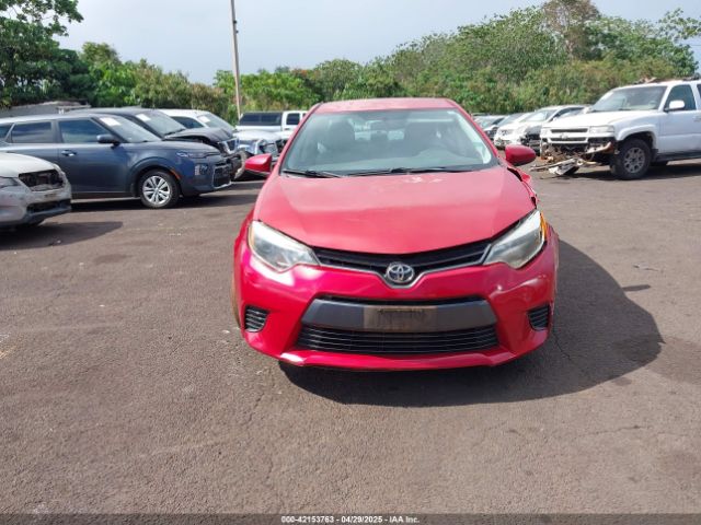 5YFBURHE7GP556744 Toyota COROLLA LE