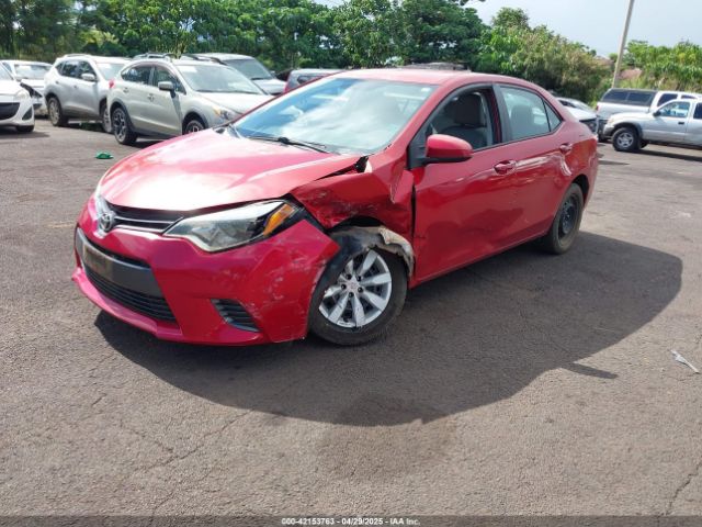 5YFBURHE7GP556744 Toyota COROLLA LE