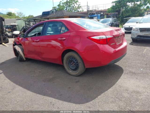 5YFBURHE7GP556744 Toyota COROLLA LE