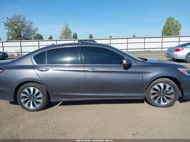 JHMCR6F56HC031495 Honda Accord Hybrid Ex-l