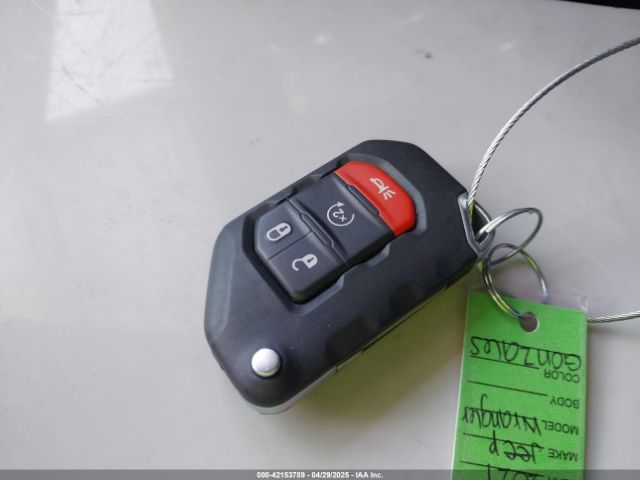 1C4JJXFM4MW833906 Jeep Wrangler Unlimited Rubicon 4x4