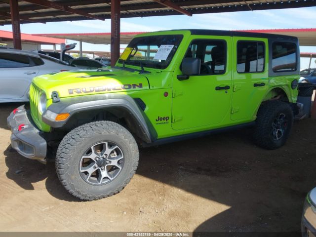 1C4JJXFM4MW833906 Jeep Wrangler Unlimited Rubicon 4x4