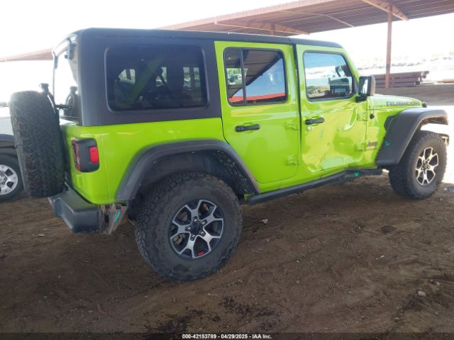 1C4JJXFM4MW833906 Jeep Wrangler Unlimited Rubicon 4x4