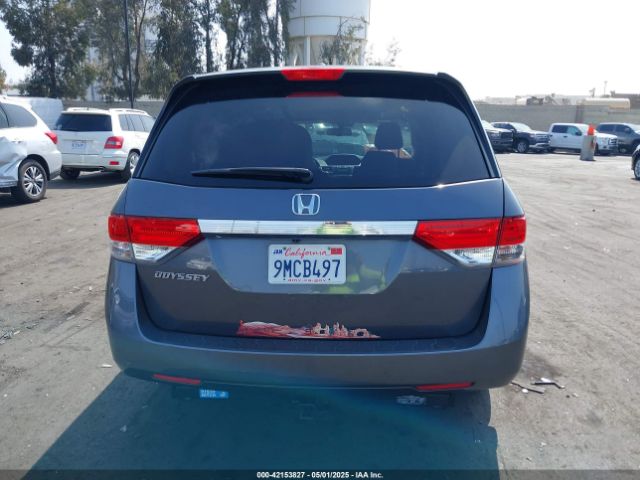 5FNRL5H66GB162814 Honda Odyssey Ex-l