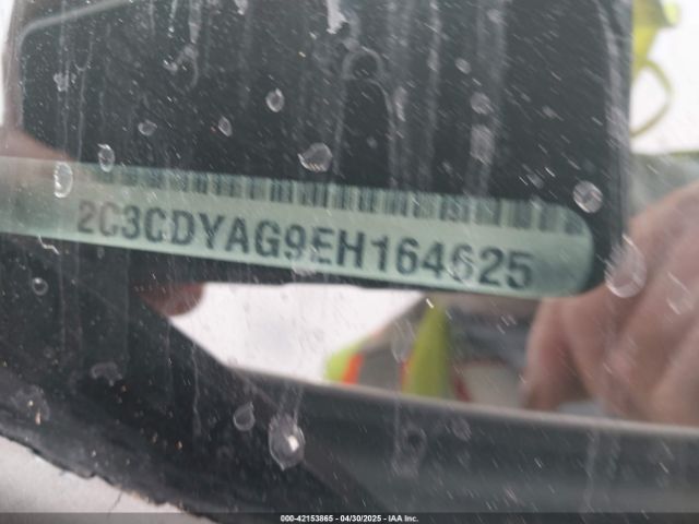 2C3CDYAG9EH164625 Dodge Challenger Rallye Redline