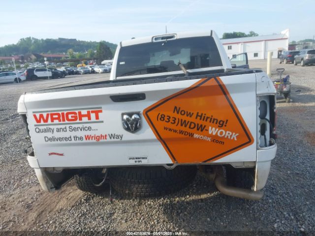 1C6RR6FG0MS598371 RAM 1500 Classic Tradesman  4x2 6'4 Box