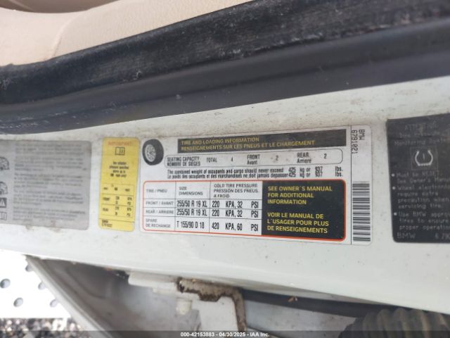 2009 BMW X6 5UXFG43589L222459 Photo 8