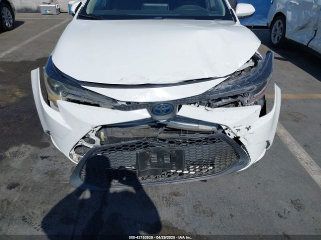 JTDEBRBE3LJ017693 Toyota Corolla Hybrid Le