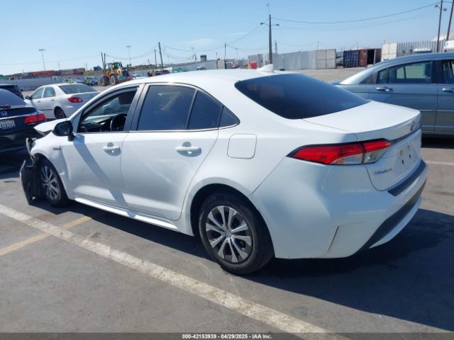 JTDEBRBE3LJ017693 Toyota Corolla Hybrid Le