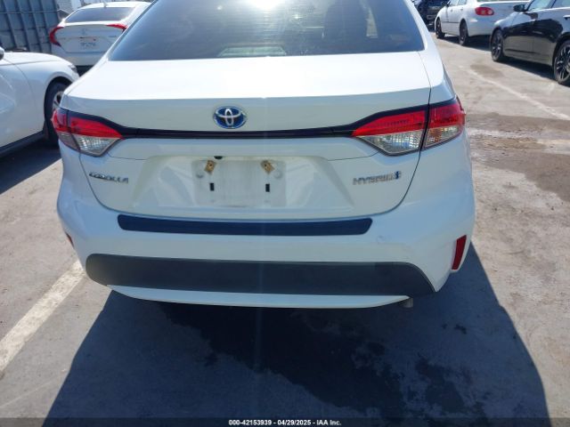 JTDEBRBE3LJ017693 Toyota Corolla Hybrid Le