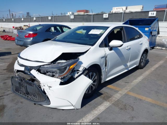 JTDEBRBE3LJ017693 Toyota Corolla Hybrid Le