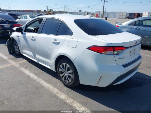 JTDEBRBE3LJ017693 Toyota Corolla Hybrid Le
