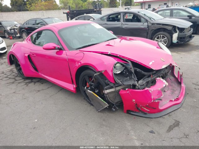 2007 PORSCHE CAYMAN S WP0AB29877U780410