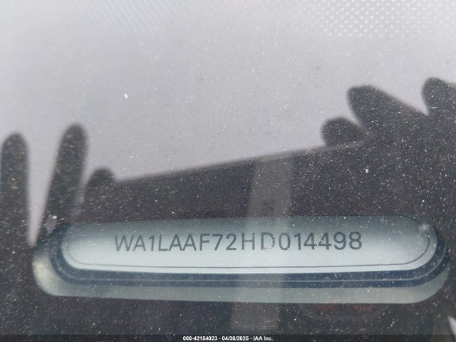 WA1LAAF72HD014498 Audi Q7 3.0t Premium