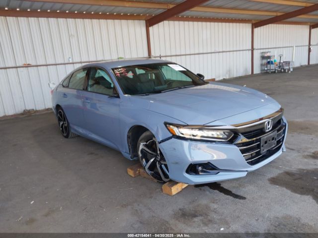 2021 HONDA ACCORD 1HGCV1F31MA075961
