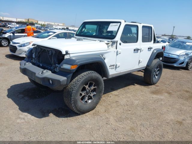1C4HJXDG6JW210973 Jeep Wrangler Unlimited Sport 4x4