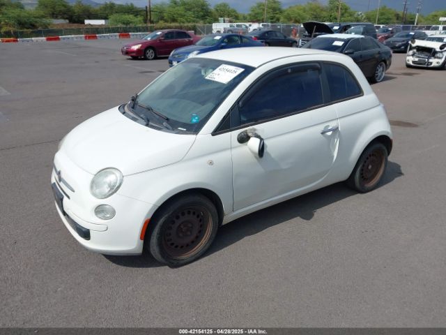 2012 FIAT 500 3C3CFFAR7CT119641 Photo 1