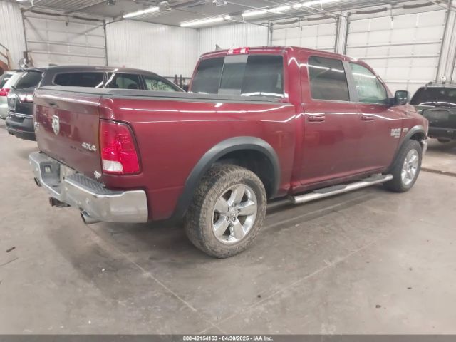 1C6RR7LT2KS735542 RAM 1500 Classic Big Horn  4x4 5'7 Box
