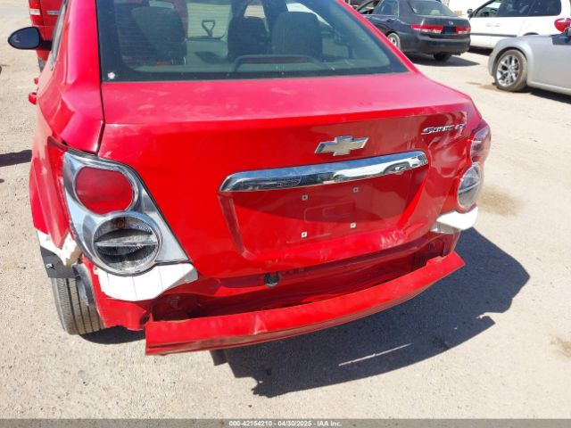 1G1JC5SH1E4166161 Chevrolet Sonic Lt Auto