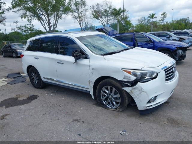 Auction sale of the 2014 Infiniti Qx60, vin: 5N1AL0MN9EC526405, lot number: 42154218