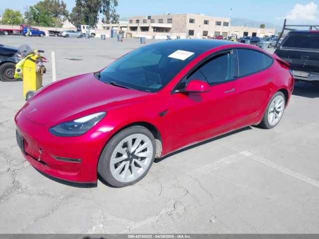 5YJ3E1EB4MF936743 Tesla Model 3 Long Range Dual Motor All-wheel Drive