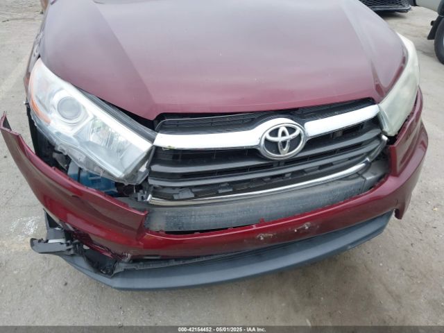 5TDZKRFH0FS115786 Toyota Highlander Le Plus V6