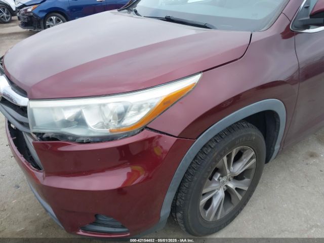 5TDZKRFH0FS115786 Toyota Highlander Le Plus V6